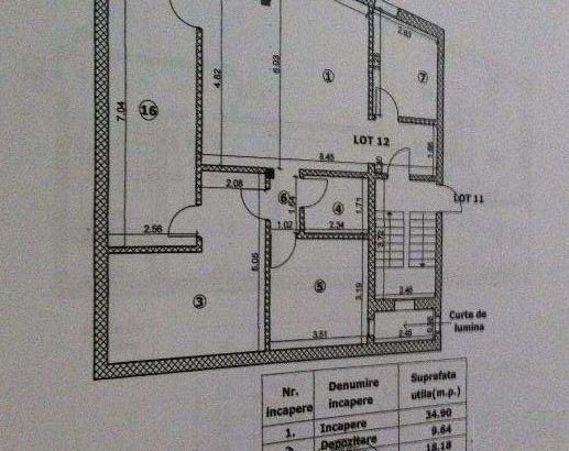 Apartament de vanzare 3 camere cu terasa, Bucurestii Noi – Parc Bazilescu